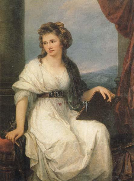 Angelica Kauffmann Self-Portrait France oil painting art